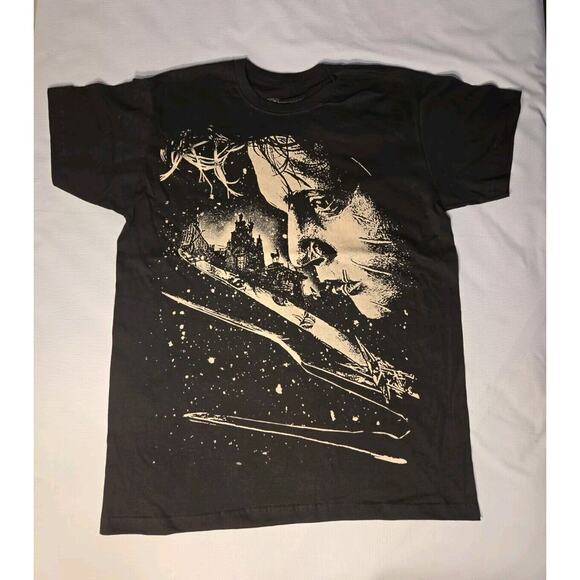 EDWARD SCISSORHANDS T-SHIRT johnny depp vtg style tee vlone ftp 90s XL - Picture 1 of 7